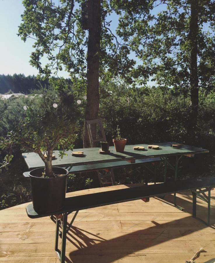 Tipi Lodge Dans La Foret Mimizan-Plage Εξωτερικό φωτογραφία