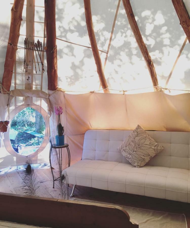 Tipi Lodge Dans La Foret Mimizan-Plage Εξωτερικό φωτογραφία