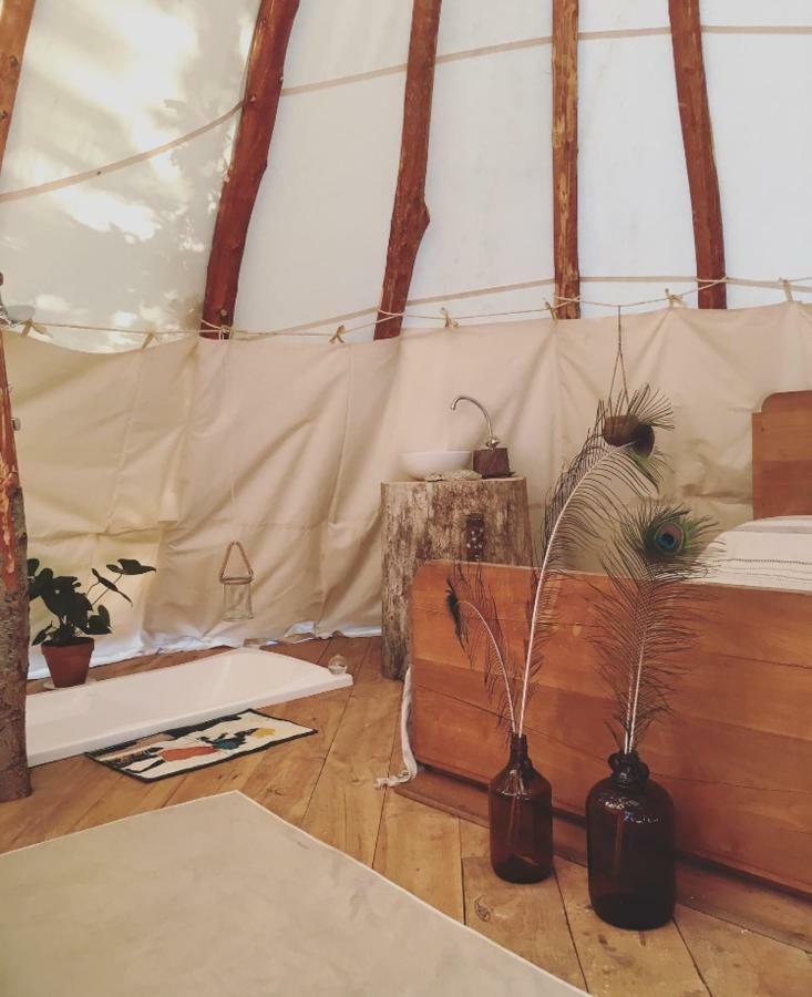 Tipi Lodge Dans La Foret Mimizan-Plage Εξωτερικό φωτογραφία